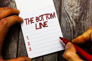 The Bottom Line